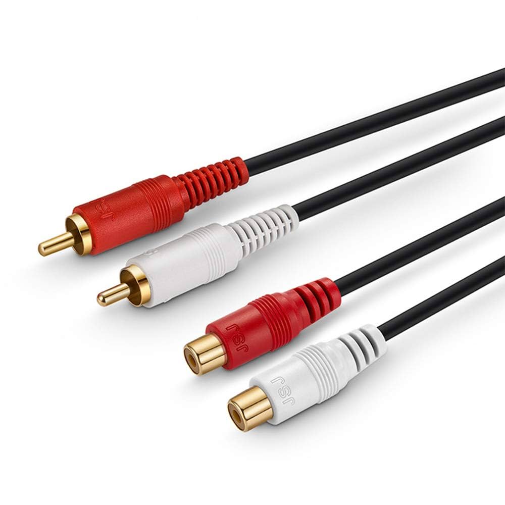 RCA ケーブル2.7メートル2 RCAステレオオーディオケーブル音声ケーブル Amazon | RCAオーディオケーブル 映像・ステレオ音声ケーブル